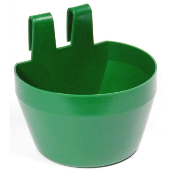 Abbildung eines Gitterbechers aus  Kunststoff in grün